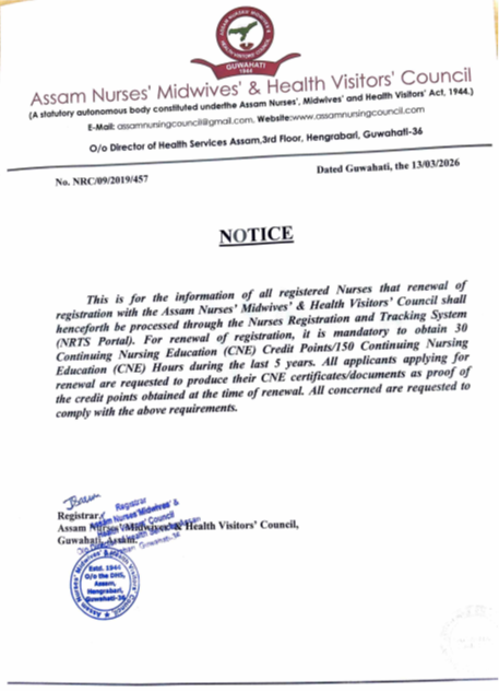 Renewal of Primary Registration Through NRTS Portal- March 2026